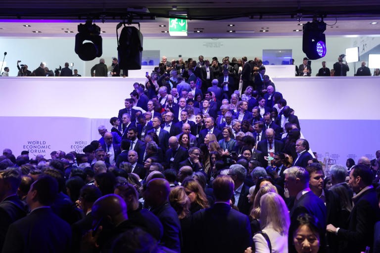 Si ishte realisht Trump në Davos